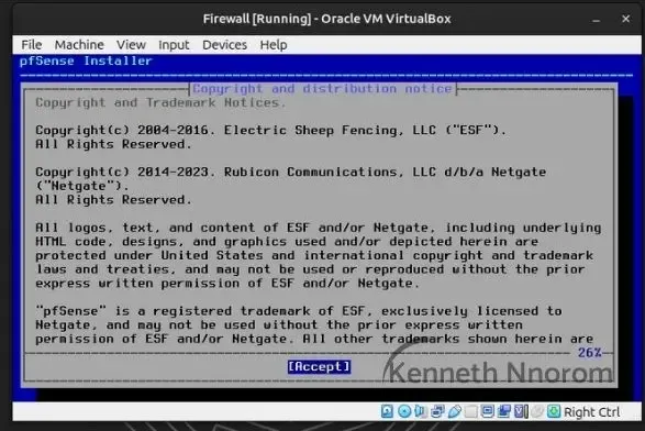 pfSense license agreement terms